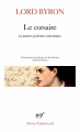 Couverture Le corsaire et autres poèmes orientaux Editions Gallimard  (Poésie) 2019