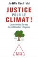 Couverture Justice pour le climat ! Editions Odile Jacob 2019