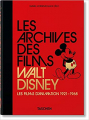 Couverture Les archives des films Walt Disney : Les films d'animation 1921-1968 Editions Taschen (Petite collection) 2020