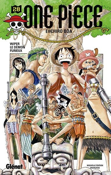 Couverture One Piece, tome 028 : Wiper le Berserker / Wiper le démon furieux