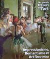 Couverture Les grands trésors de l'art, tome 11 : Impressionnisme, Romantisme et Art Nouveau Editions Mkroom 2009
