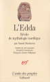 Couverture L'Edda : Récits de Mythologie nordique par Snorri Sturluson Editions Gallimard  (L'aube des peuples) 1991