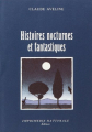 Couverture Histoires nocturnes et fantastiques Editions Imprimerie Nationale 1989