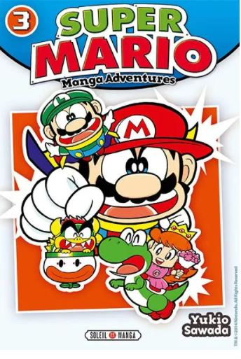 Couverture Super Mario : Manga Adventures, tome 3