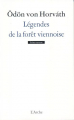 Couverture Légendes de la forêt viennoise Editions L'Arche 2007
