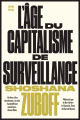 Couverture L'âge du capitalisme de surveillance Editions Zulma 2020