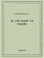 Couverture Le Lys dans la vallée Editions Une oeuvre du domaine public 2015