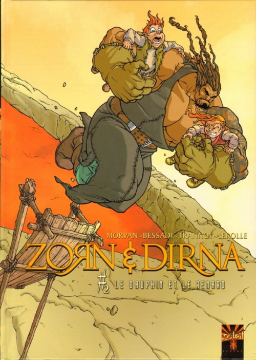 Couverture Zorn & Dirna, tome 2 : Le dauphin et le renard