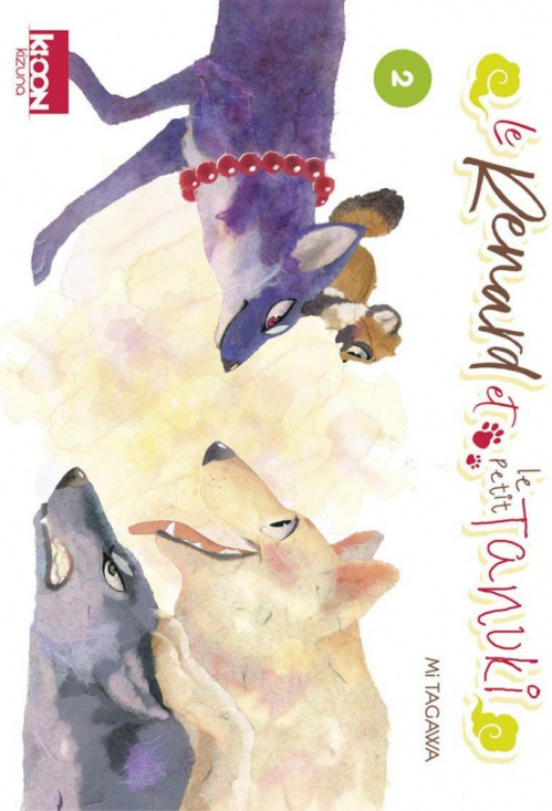 Couverture Le renard et le petit tanuki, tome 2
