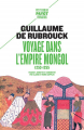 Couverture Voyage dans l'Empire mongol. 1253-1255 Editions Payot (Petite bibliothèque - Voyageurs) 2019