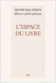 Couverture L'Espace du livre Editions Cerf 2014