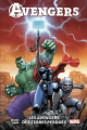Couverture Avengers des Terres Perdues Editions Panini (100% Marvel) 2021