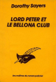 Couverture Lord Peter et le Bellona club Editions Le Masque 1995