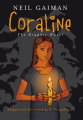 Couverture Coraline, illustré (Russel) Editions Bloomsbury 2008