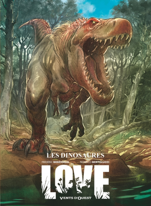 Couverture Love (BD), tome 4 : Les Dinosaures