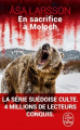 Couverture En sacrifice à Moloch Editions Albin Michel 2017