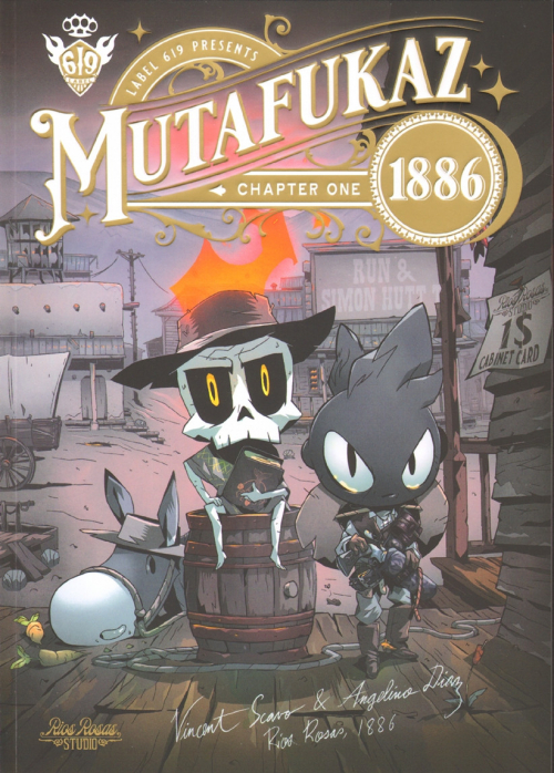 Couverture Mutafukaz 1886, tome 1 : Chapter one