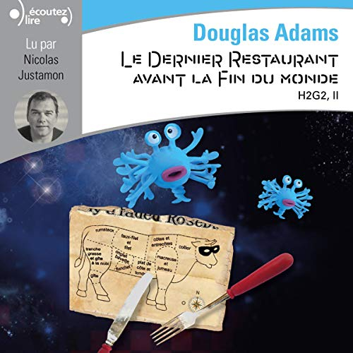 Couverture Le Guide Galactique / H2G2, tome 2 : Le dernier restaurant avant la fin du monde