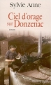 Couverture Ciel d'orage sur Donzenac Editions Les Presses de la Cité (Terres de France) 2002