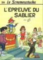 Couverture Le Scrameustache, tome 30 : L'Épreuve du sablier Editions Dupuis 1998