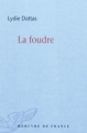 Couverture La foudre Editions Mercure de France 2011