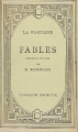 Couverture Fables Editions Hachette (Classiques) 1963