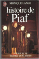 Couverture Histoire de Piaf Editions J'ai Lu 1980