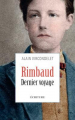 Couverture Rimbaud, dernier voyage Editions Écriture (Biographie) 2021