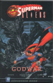 Couverture Superman versus Aliens, tome 1 : Godwar Editions Wetta 2007
