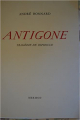 Couverture Antigone Editions Mermod 1958