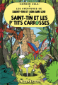 Couverture Les aventures de Saint-Tin et son ami Lou, tome 22 : Saint-Tin et les p'tits carosses Editions Le Léopard Démasqué 2014
