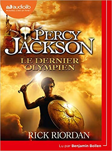 Couverture Percy Jackson, tome 5 : Le dernier olympien
