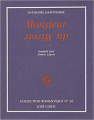 Couverture Monsieur du miroir Editions José Corti 1992