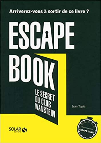 Couverture Escape book, le secret du club Wanstein