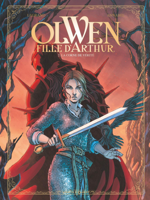 Couverture Olwen, fille d'Arthur, tome 2 : La Corne de Vérité