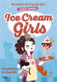 Couverture Ice Cream Girls, tome 3 : Moustaches et chantilly Editions Pocket 2020