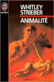 Couverture Animalité Editions J'ai Lu 1999