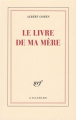 Couverture Le livre de ma mère Editions Gallimard  (Blanche) 1954