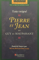 Couverture Pierre et  Jean Editions Beauchemin 2001