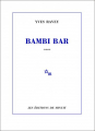 Couverture Bambi Bar Editions de Minuit 2008