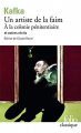 Couverture Un artiste de la faim : À la colonie pénitentiaire et autres récits Editions Folio  (Classique) 2012