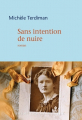 Couverture Sans intention de nuire Editions Mercure de France (Bleue) 2021