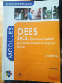 Couverture DEES, DC3 : Communication professionnelle en travail social Editions Vuibert 2012