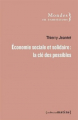 Couverture Economie sociale et solidaire : la clé des possibles Editions Les Petits matins 2021