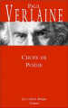 Couverture Choix de poésies Editions Grasset (Les Cahiers Rouges) 2003