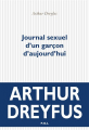 Couverture Journal sexuel d'un garçon d'aujourd'hui Editions P.O.L 2021