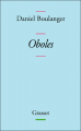 Couverture Oboles Editions Grasset 2006