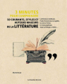 Couverture 3 minutes pour comprendre : 50 courants, styles et auteurs majeurs de la littérature Editions Le Courrier du Livre (3 minutes pour comprendre) 2020