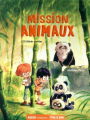 Couverture Mission animaux, tome 3 : SOS bébés pandas Editions Auzou  (Pas à pas) 2020