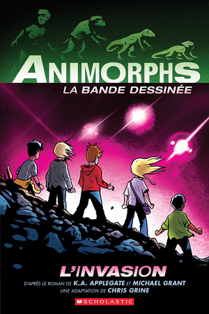 Couverture Animorphs (BD), tome 1 : L’invasion